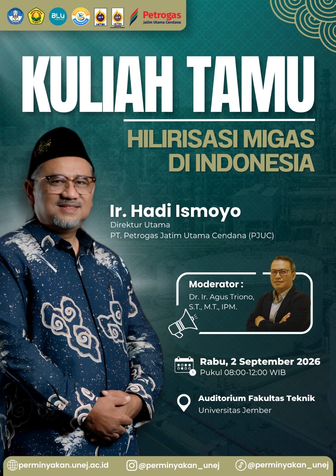Berita Kuliah Tamu Hilirisasi Migas